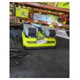 Ryobi 18v dual charger and 4 ah batteries
