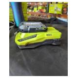 Ryobi 18v 2 ah battery and charger