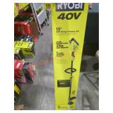 Ryobi 40v 15" String Trimmer Kit