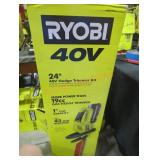 Ryobi 40v 24" hedge trimmer kit