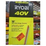 Ryobi 18" 40V Pole Hedge Trimmer