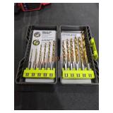 Ryobi 1/4" HEX Titanium Drill Bit Set