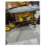 DeWalt 10" Table Saw w/ Rolling Stand