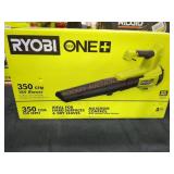Ryobi 18v Blower, Tool Only