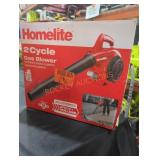 Homelite 2 cycle gas blower