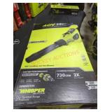Ryobi 40v cordless jet fan blower