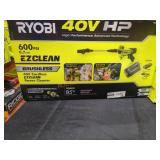 Ryobi 600psi 0.7gpm 40V  Power Cleaner