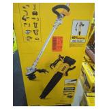 DeWalt 20v folding string trimmer and axial blower
