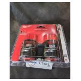 Milwaukee M12 cp 1.5 ah batteries