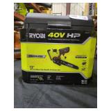Ryobi 40V HP 12" Cordless Top Handle Chainsaw