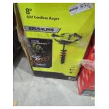 Ryobi 40v 8" cordless auger