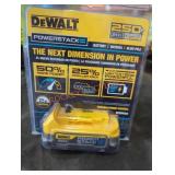 DeWalt 20v power stack battery