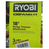 Hedge trimmer attachment