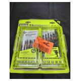 Ryobi Hex Shank Black Oxide Drill Bit Set