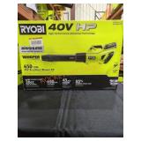 Ryobi 40V HP 650CFM Blower