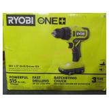 Ryobi 18v drill driver