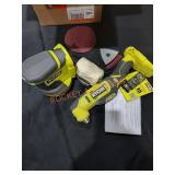 RYOBI 18V RANDOM ORBIT SANDER AND 18V MULTI-TOOL