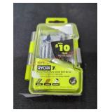 Ryobi Round Shank Black Oxide Drill Bit Set