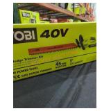 Ryobi 18v hedge trimmer