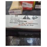 Ryobi 15" replacement blades for 30" rider