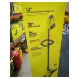Ryobi 13" 18V String Trimmer/Edger Kit