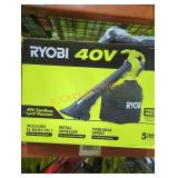 Ryobi 40v cordless leaf vacuum