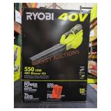 Ryobi 40V 550CFM Blower