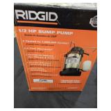 Ridgid 1/2 HP Sump Pump