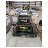 RYOBI 80V 42" Battery Riding Lawn Tractor