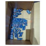 Box of Ray Vac high energy AA batteries;