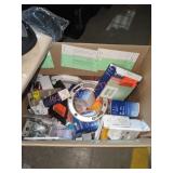 Box Lot Assorted Home Improvement Items