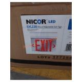 EXL220 mirror adjustable exit sign (6 pcs)