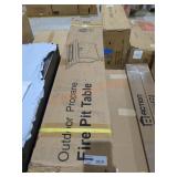 Outdoor Propane Fire Pit Table