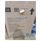 Glacier Bay 12" Single Flush Round Toilet