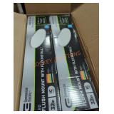 (2) Commercial Electric 32" LED Flush Mount