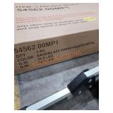 Carlisle bench, sandblast finish + rustic metal