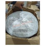 Roll of metal fencing