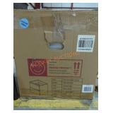 Wall mounted cabinet glossy white