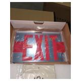 (6) Mirror Adjustable LED EXIT Signs