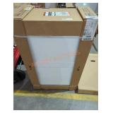 36" x 24" x 12" Wall Cabinet, White