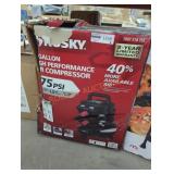 Husky 6 gal high performance air compressor