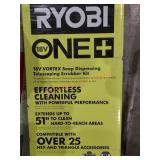 Ryobi 18V telescoping Scrubber kit