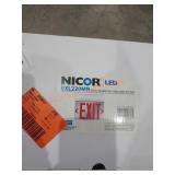 Mirrordouble face adjustable exit sign