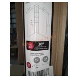 38in. Shower Wall Set