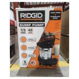 Ridgid 1/3 HP Stainless Steel & Cast Iron Sump