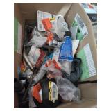 Box Lot of Assorted Home Improvement Items