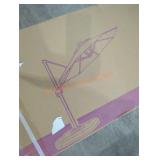 Purple leaf umbrella