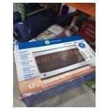 GE 1.1 cu ft countertop microwave