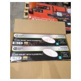 (2) 32" LED Flush Mount With FlexInstall IN