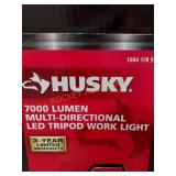 Husky 7000 Lumens Tripod work light